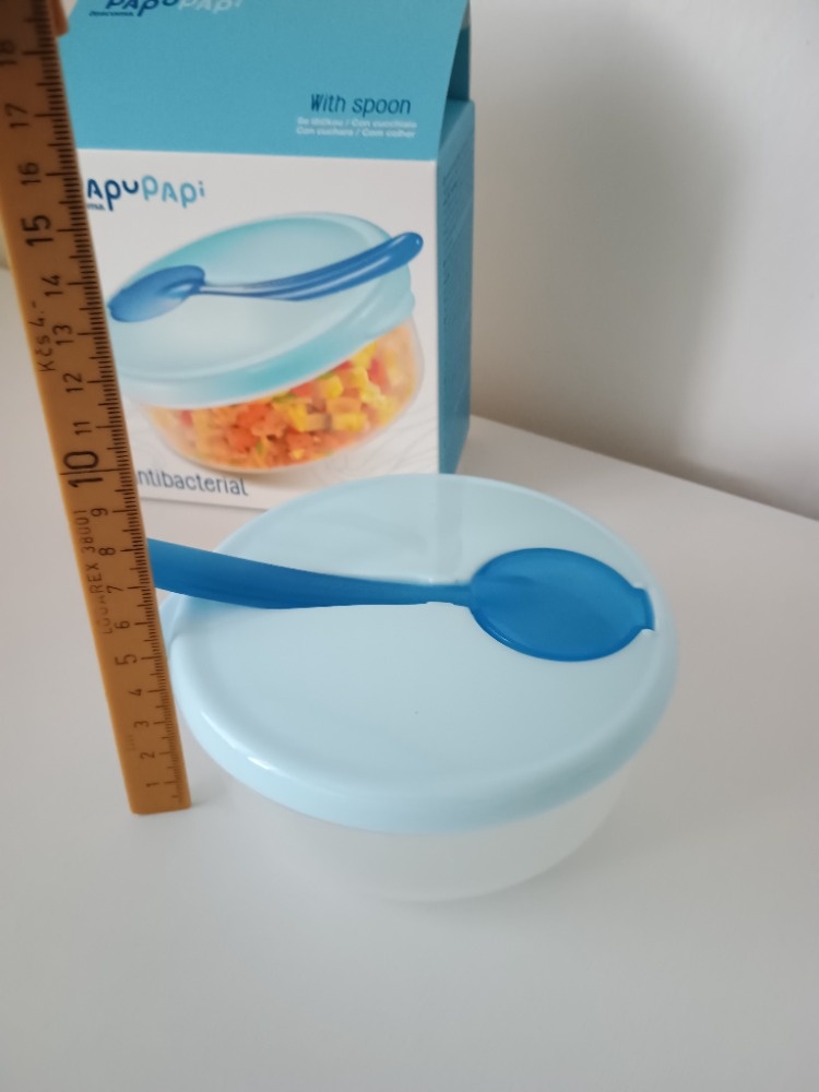 Dětská miska Papu Papi Tescoma modrá - 3