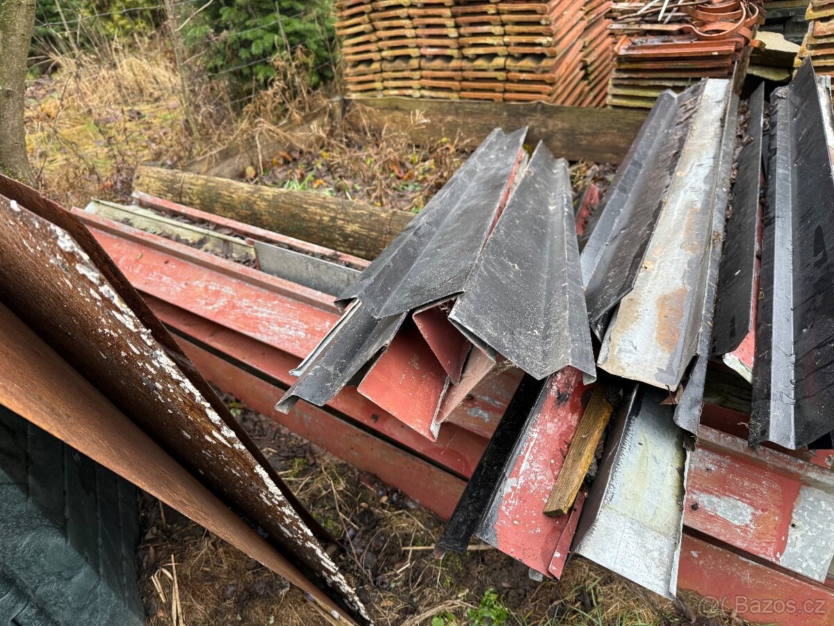 Závětrné lišty svody žlaby - 3