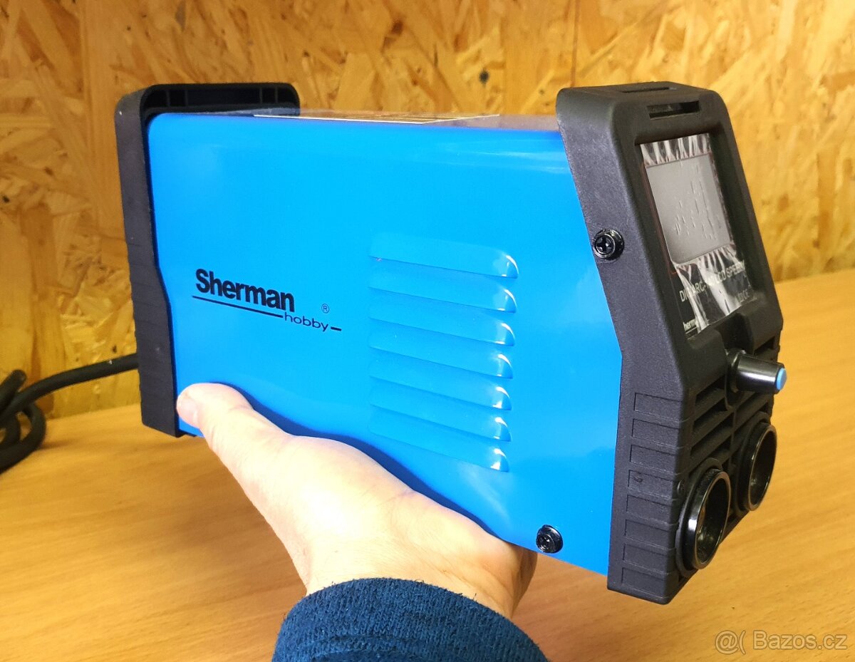Nová mini MMA svářečka na elektrody Sherman DIGIARC 140 LCD - 3