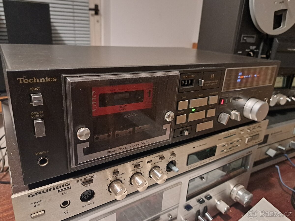 Tape deck Technics RS-M230 - absolutně TOP - 3