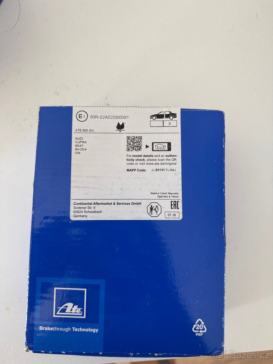 Brzdové destičky - 3