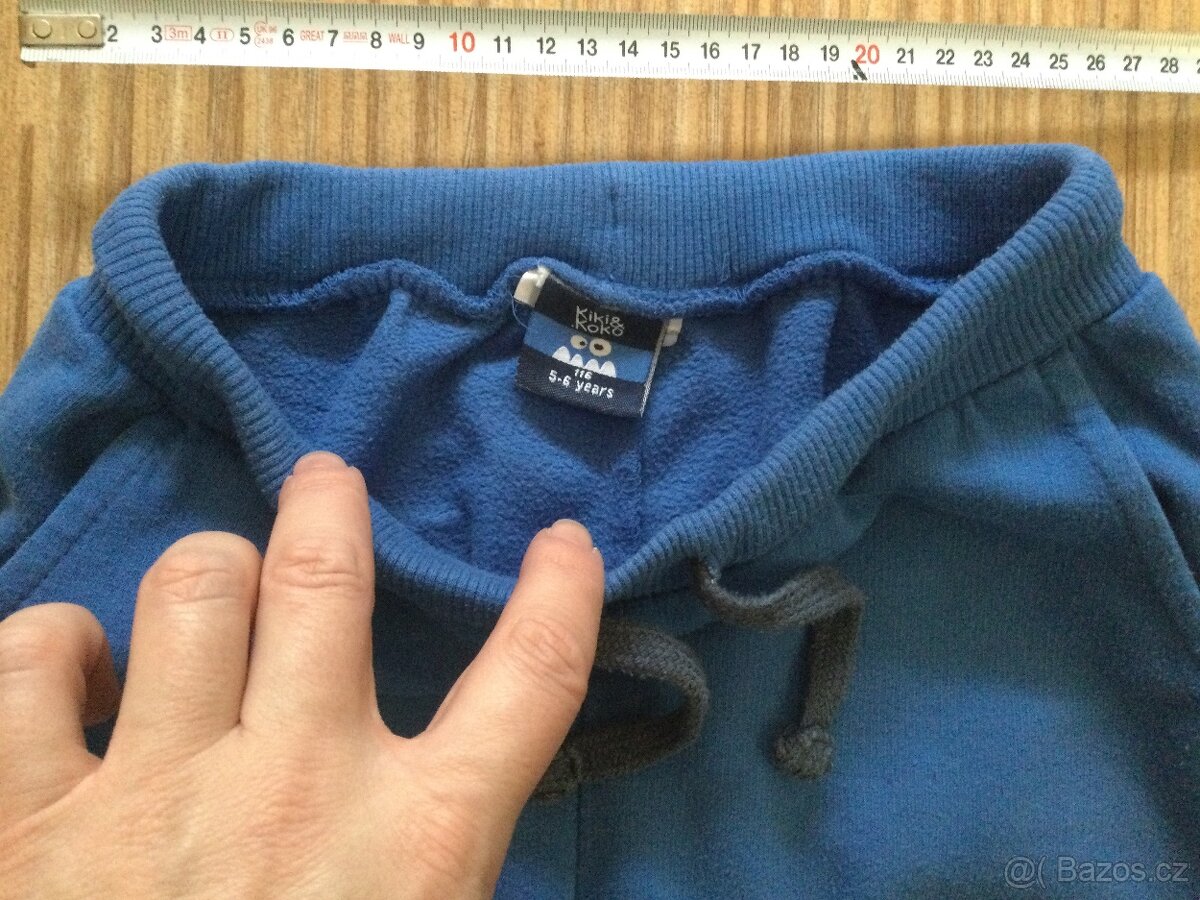 Tepláky vel. 110/116 a 122 - 3