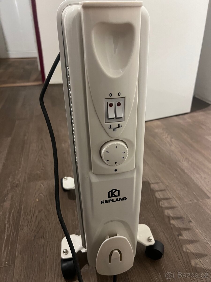 Olejový radiátor 2000 W. Elektrický radiátor - 3