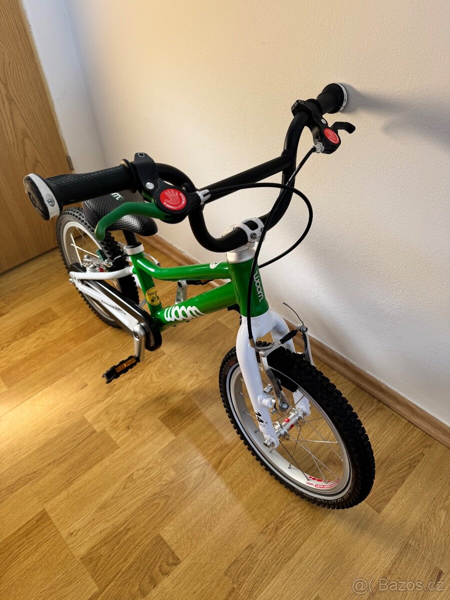 Dětské kolo Woom 2 Zelené - 3