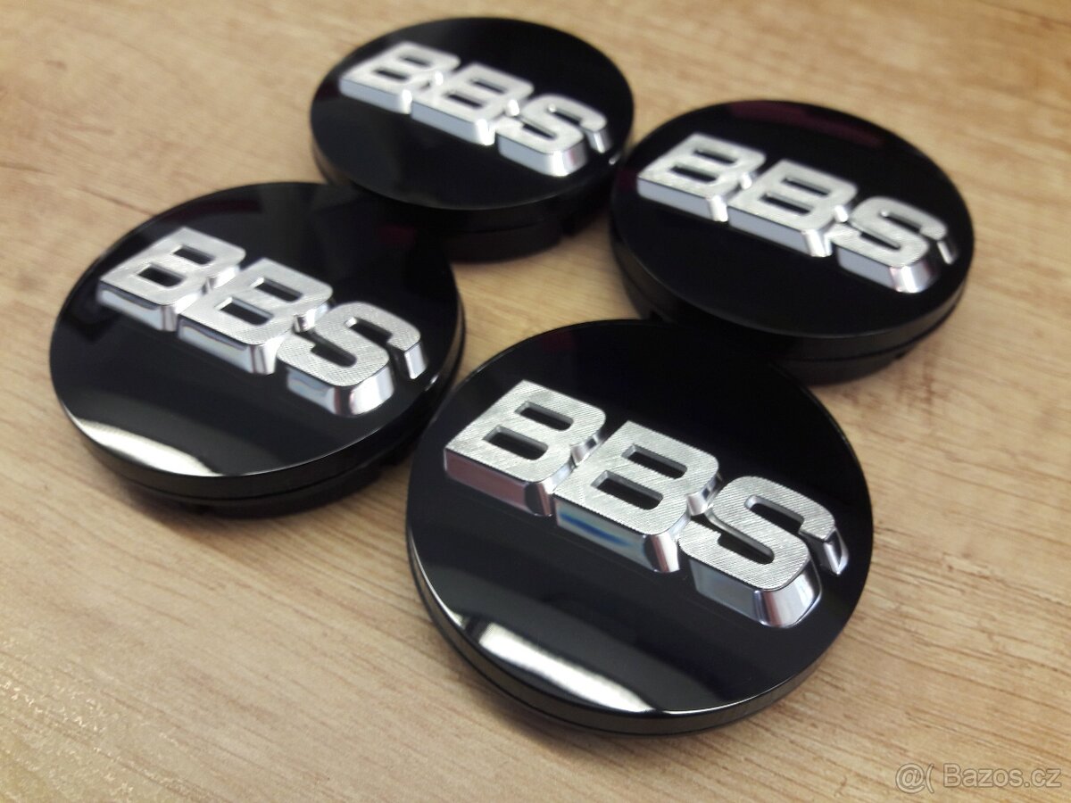 Prodám originální BBS krytky, loga 56mm - 3