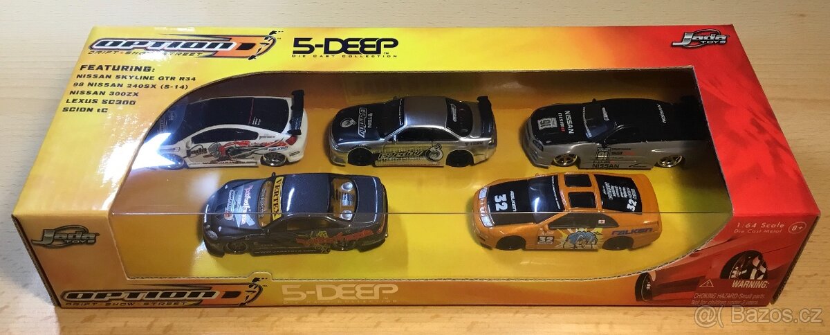 Modely aut 1:64 Jada Toys Option D - 3