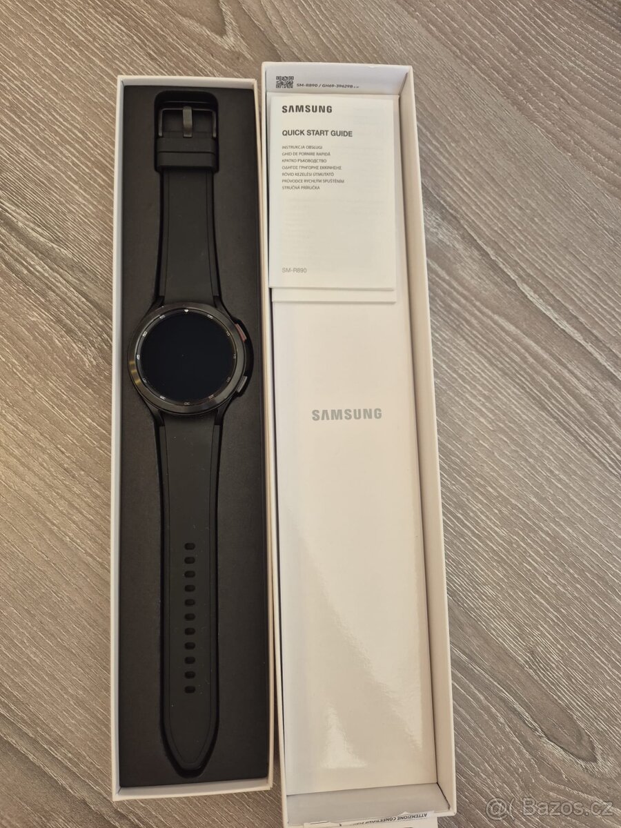 Pánské chytré Samsung hodinky Galaxy Watch 4 černé - 3