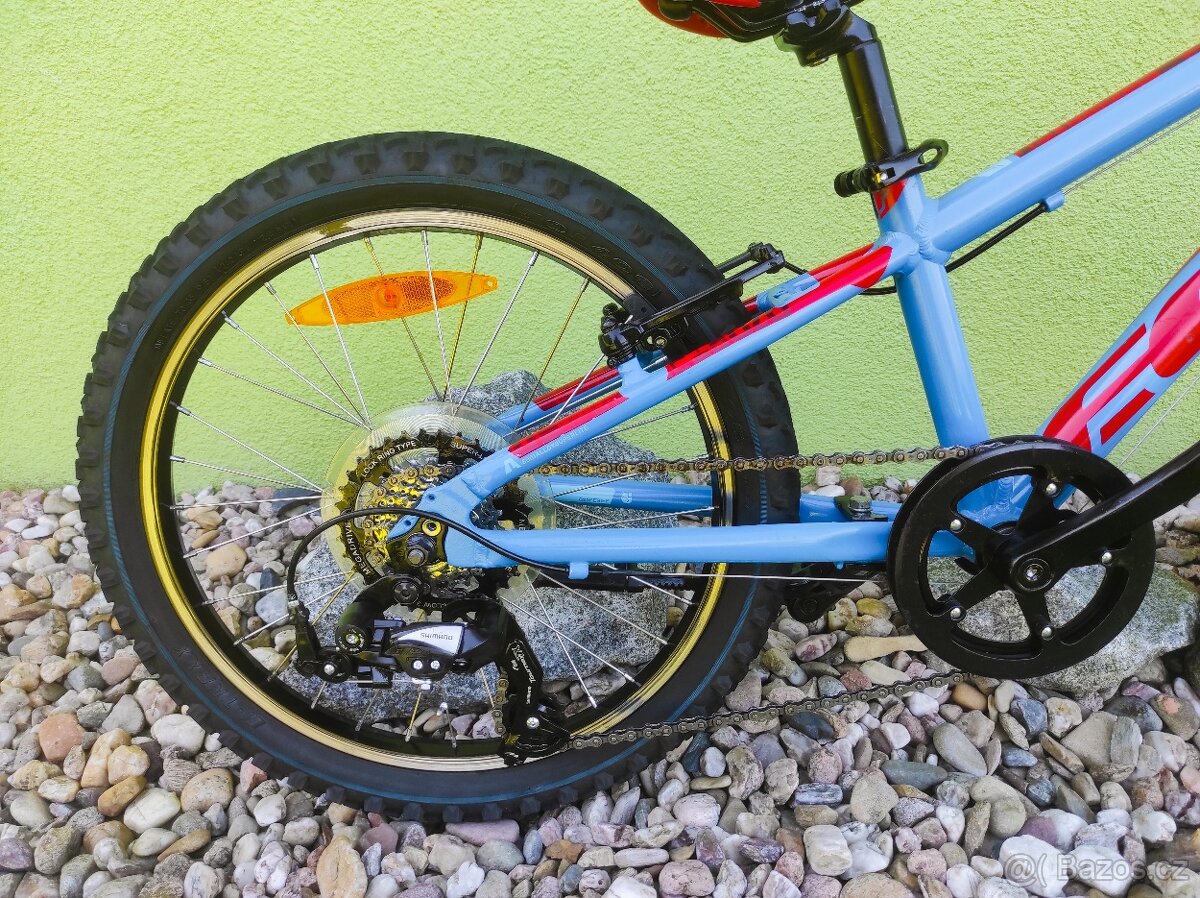 Značkové dětské kolo Felt 20" (modrá/červená) - 3