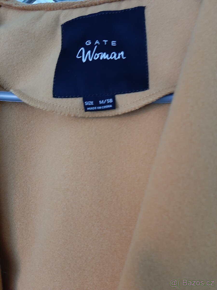 Dámský horčicový kabát Gate vel. 38 - 3