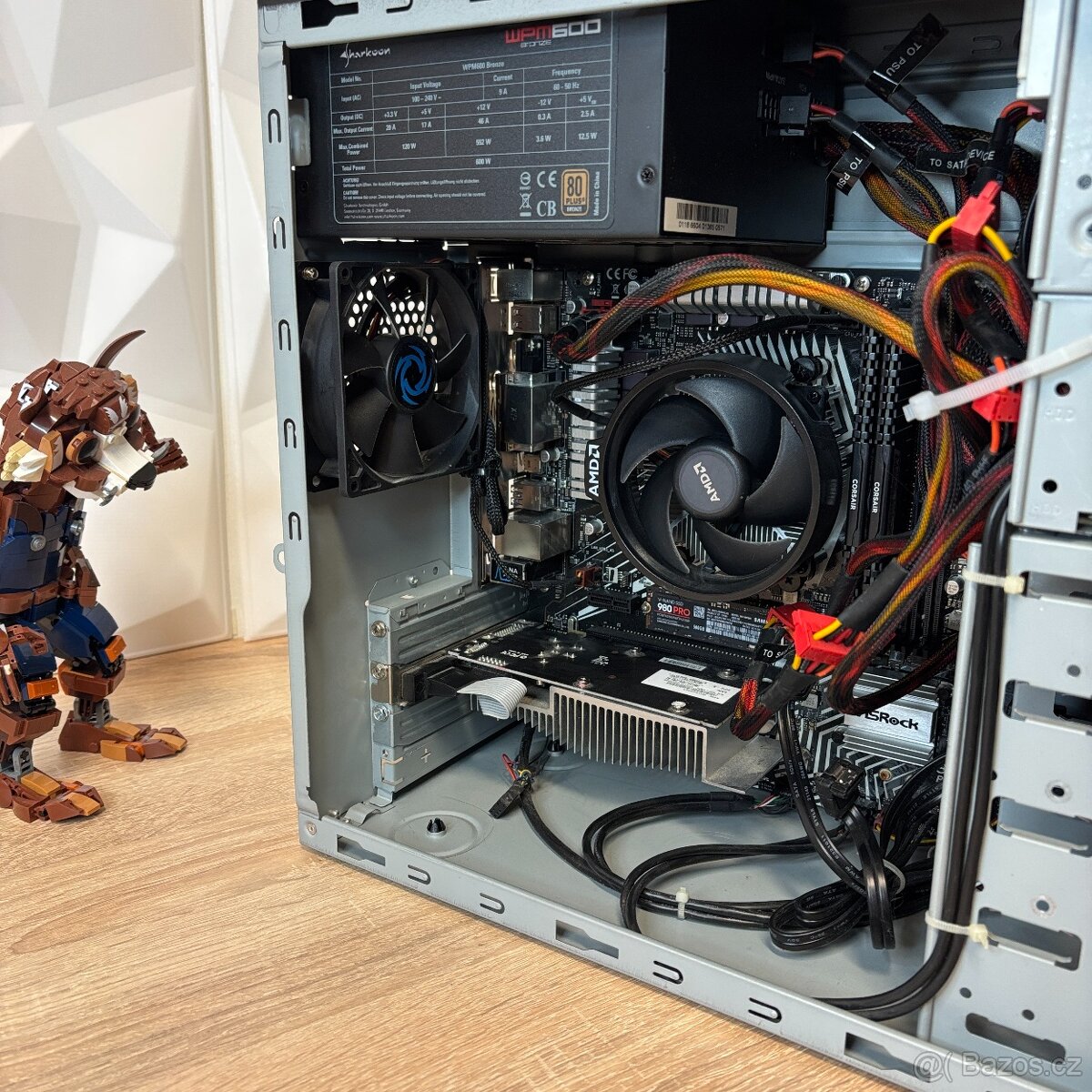 Počítač Ryzen5-2600 / 16GB / 500GB NVMe / Win11 ZAR - 3