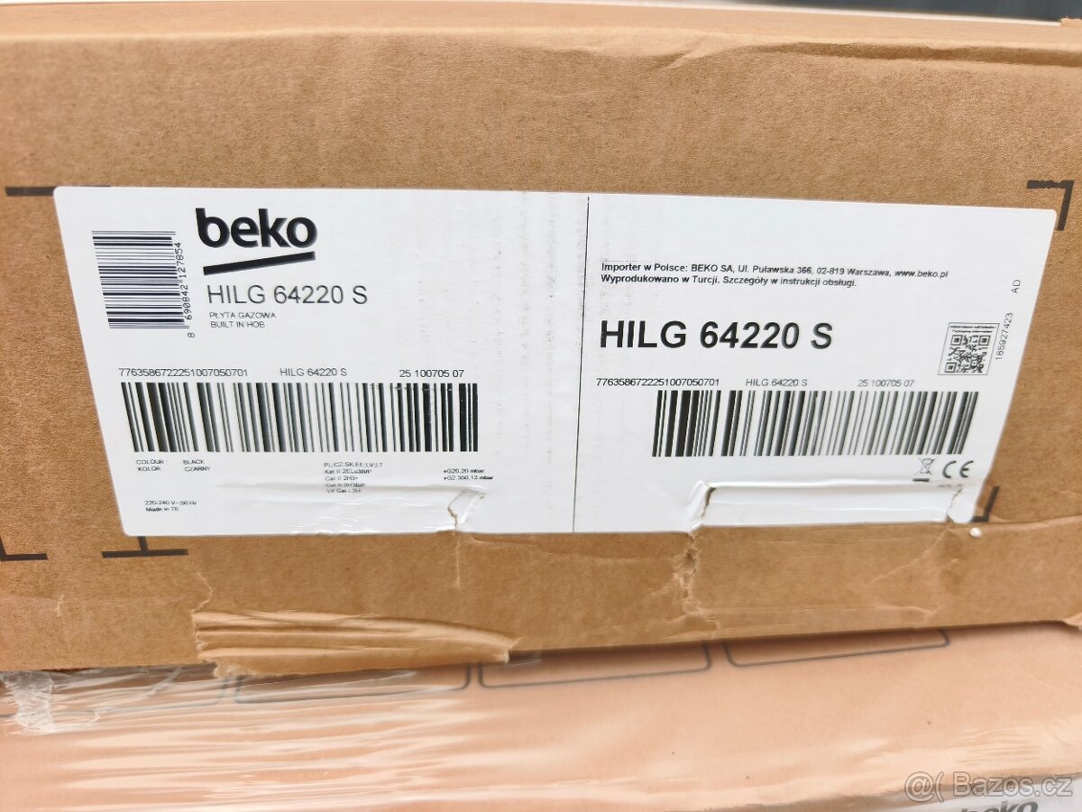 Plynová varná deska Beko HILG 64220 SW, nejlepší cena v ČR - 3