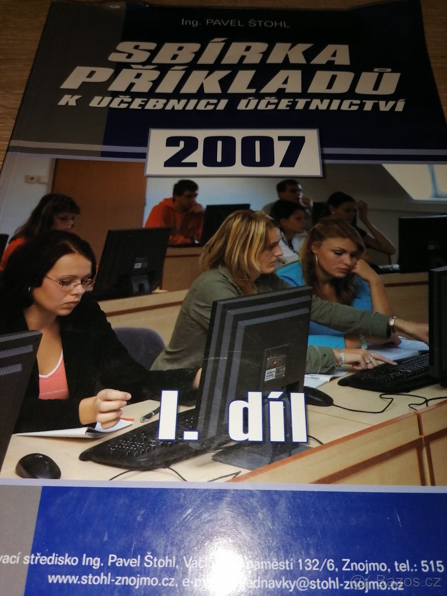 učebnice účetnictví 1 i 2 díl + sbírka příkladu 1 i 2 díl - 3