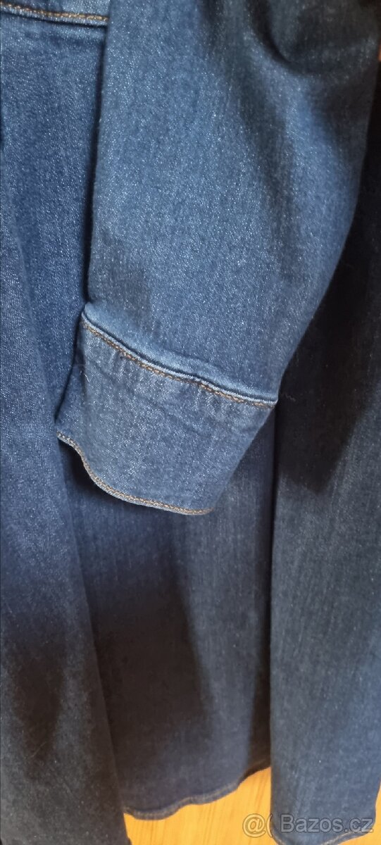 Dámské modré džínové šaty - 3