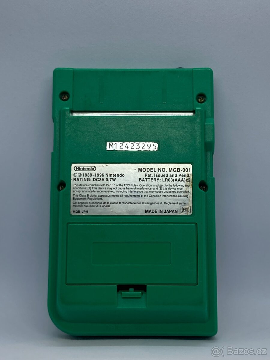 Gameboy Pocket Zelená Barva + hra - 3