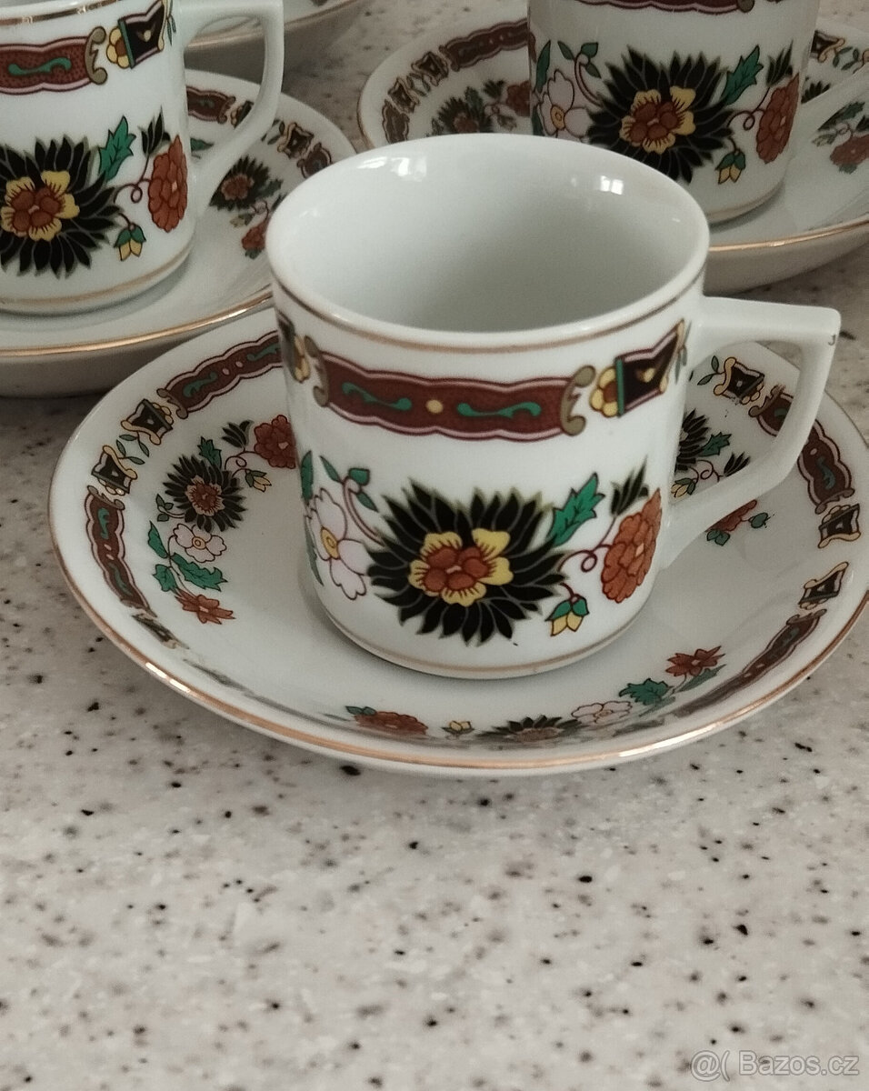 PORCELÁNOVÝ SERVIS s květinami - MADE IN CHINA - 3