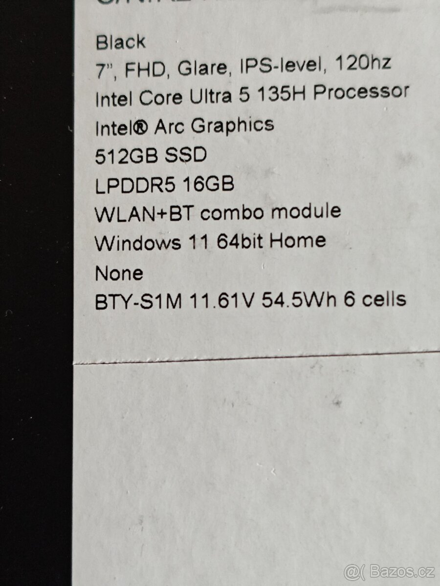 Msi claw A1M 512GB - 3