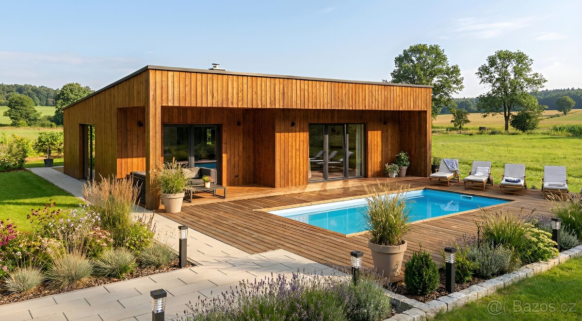 Výstavba dřevostavby Vila panorama s wellness - 3