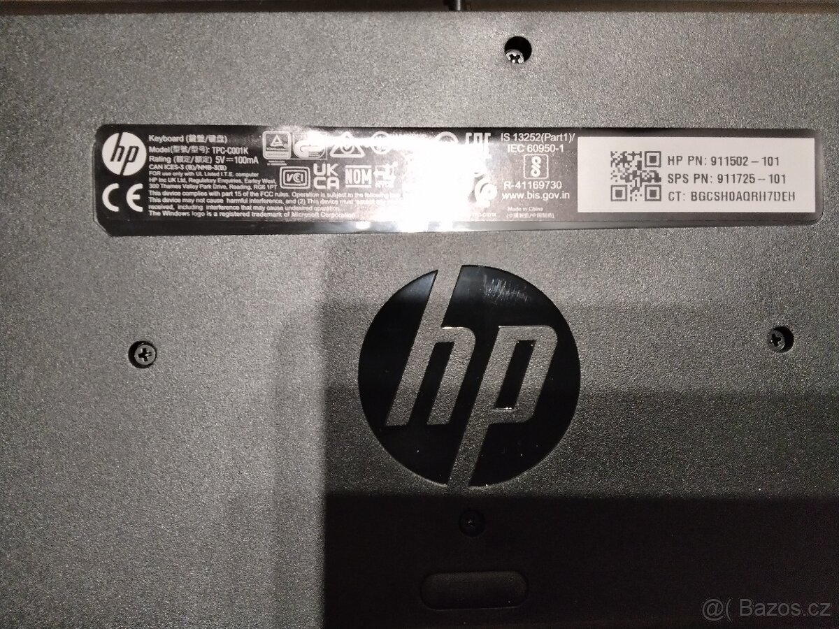 Klávesnice HP Slim USB - 3