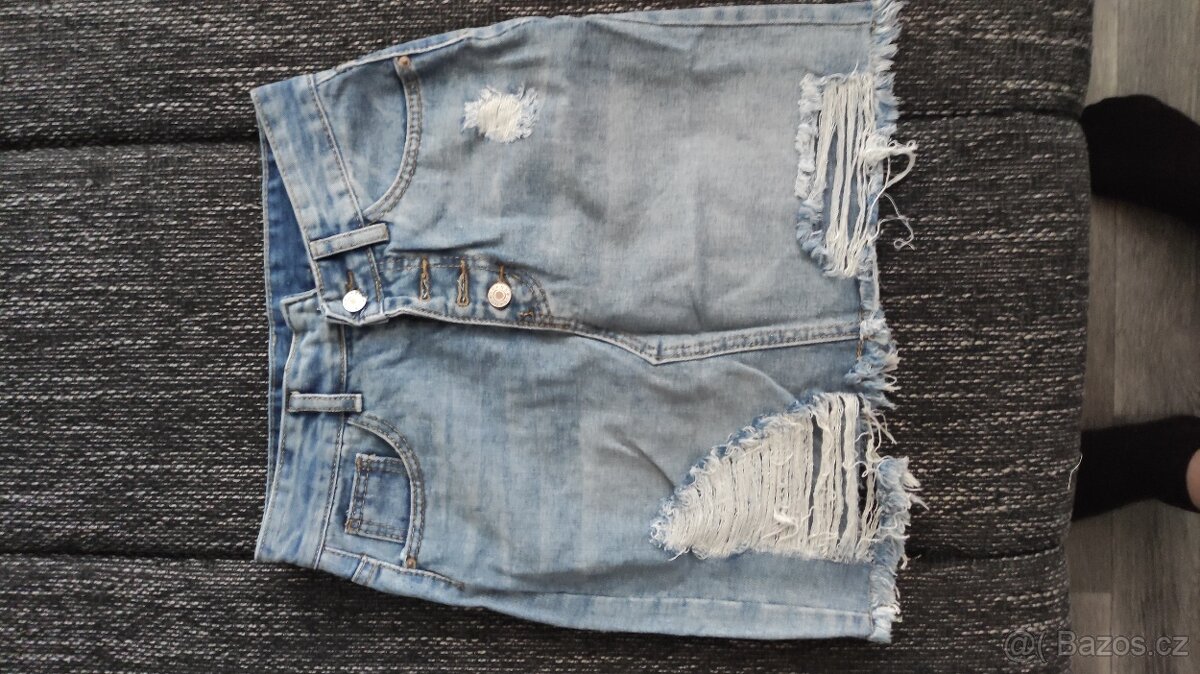 Dámská riflová minisukně - 3