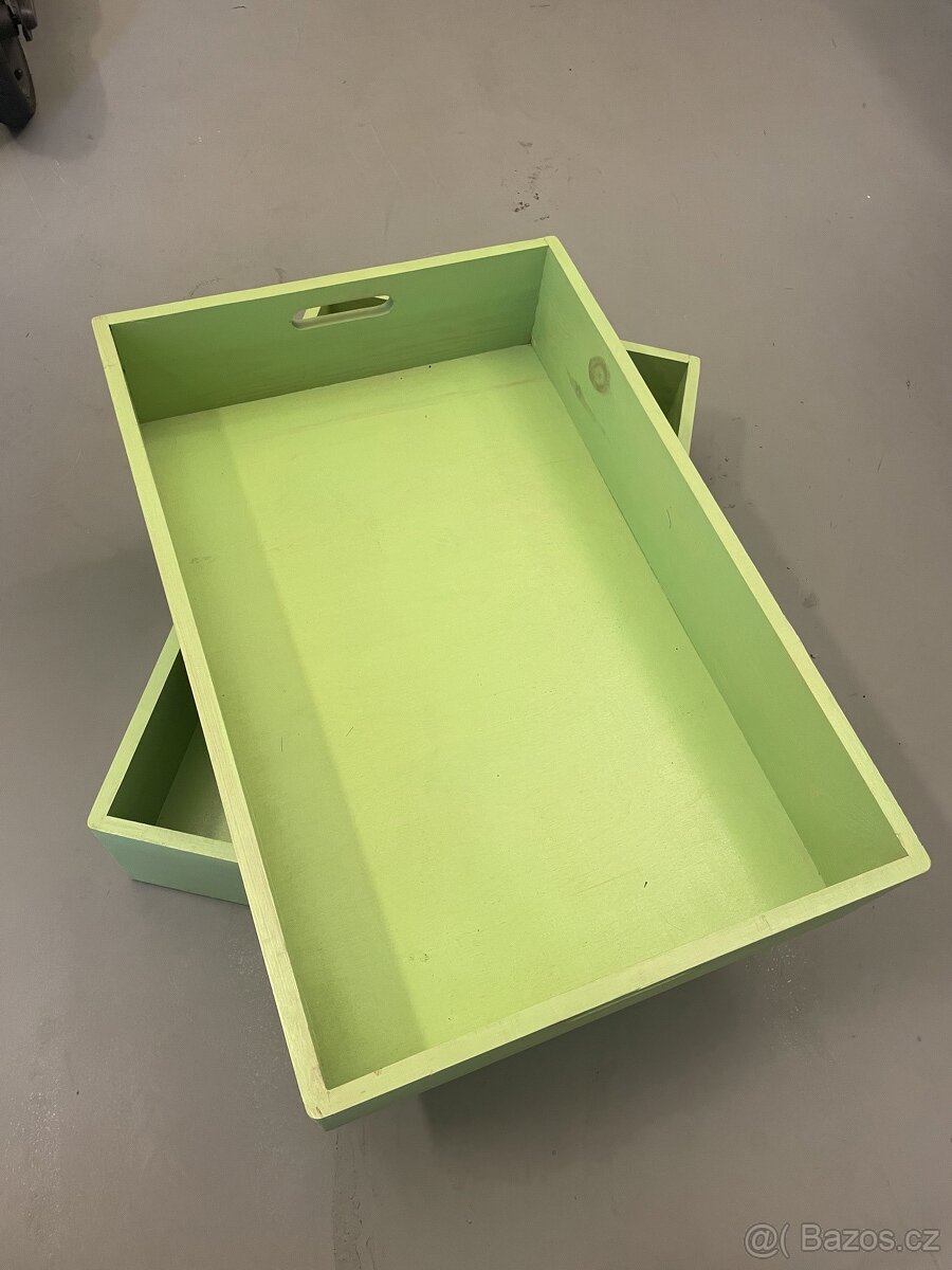 Lakované dřevěné přepravky - 3