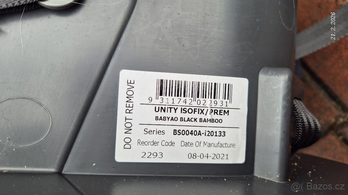 Autosedačka Britax - 3