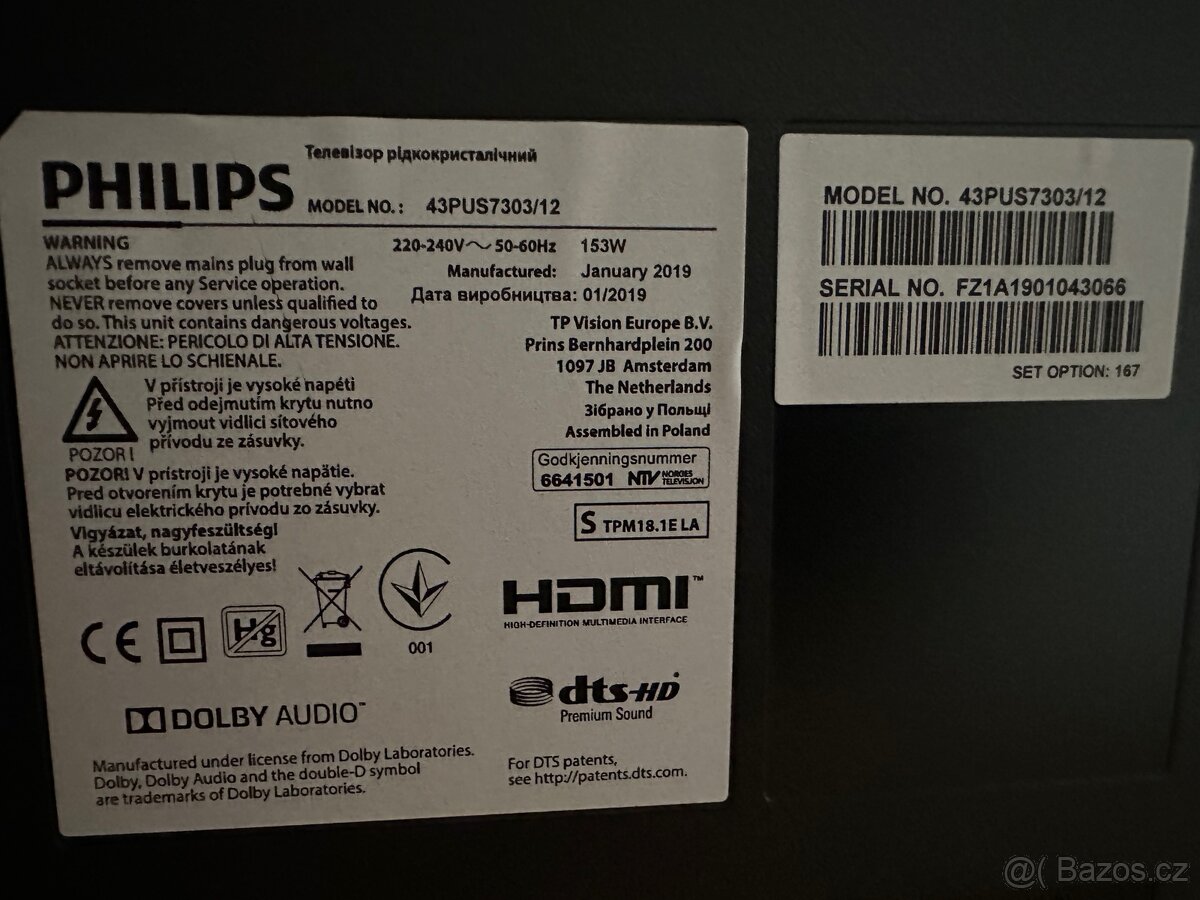 Philips smart tv 43” s vadou - 3
