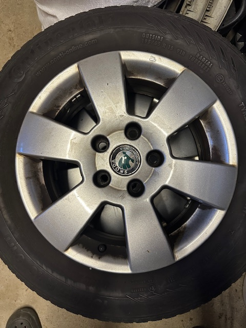 15" Alu disky Škoda - 3