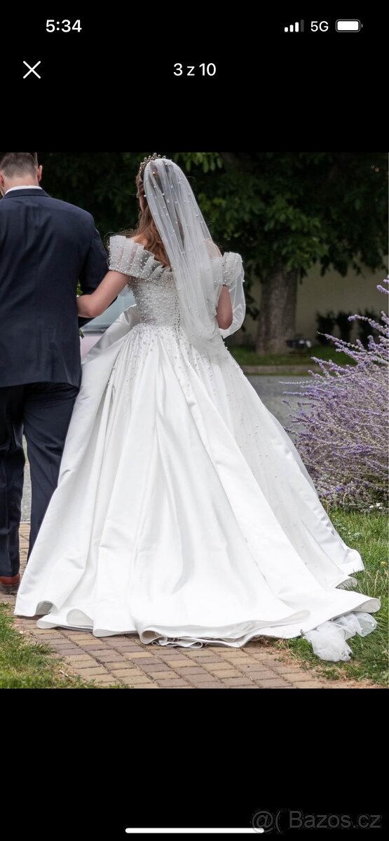 Krásné svatební šaty - 3