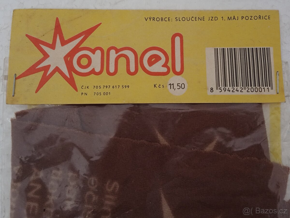 Retro antistatická útěrka Anel - ČSSR - 3