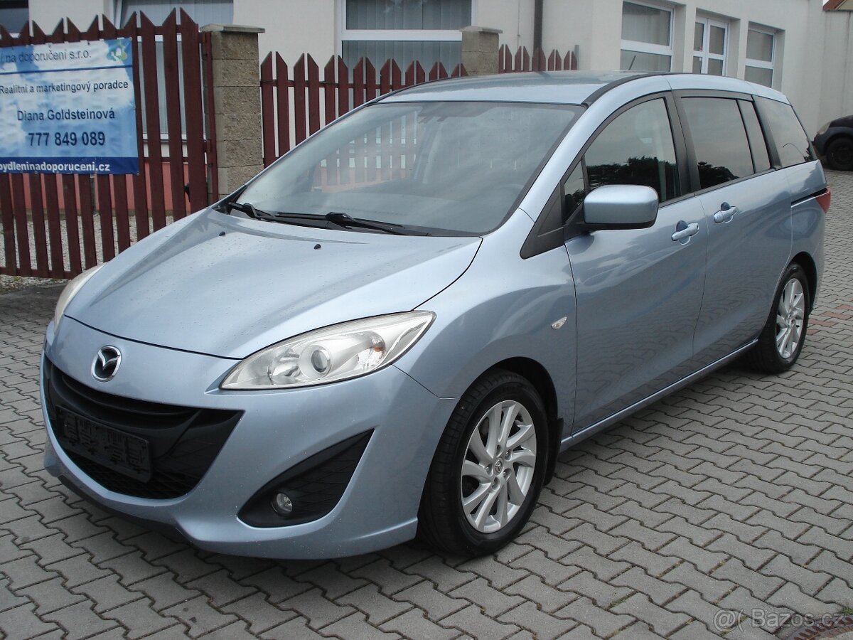 Mazda 5 1.6 CD 116 TX,7 MÍST,SERVISKA,NOVÁ STK - 3