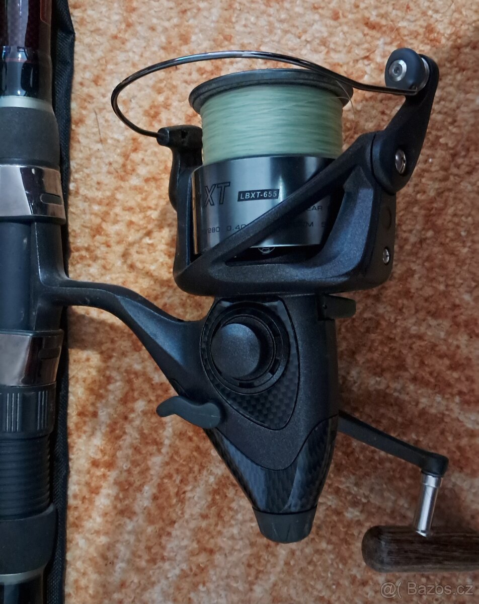 Pruty Delphin Thunder, navijáky Okuma Longbow, tripod - 3