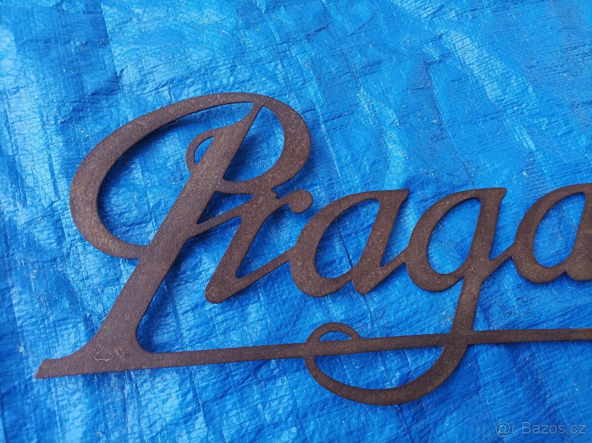 Nápis Praga - 3