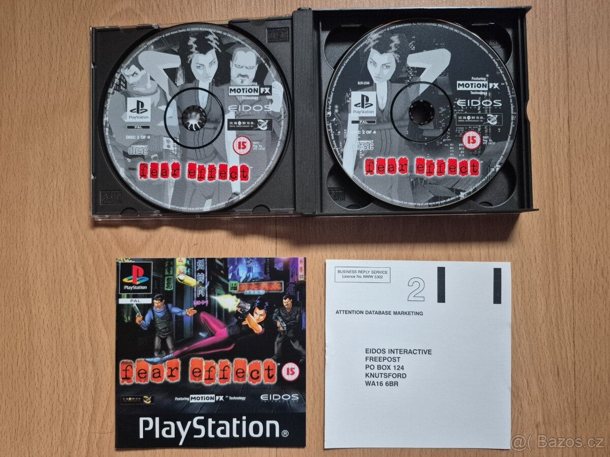 Predám hru na PS1 Fear Effect - 3