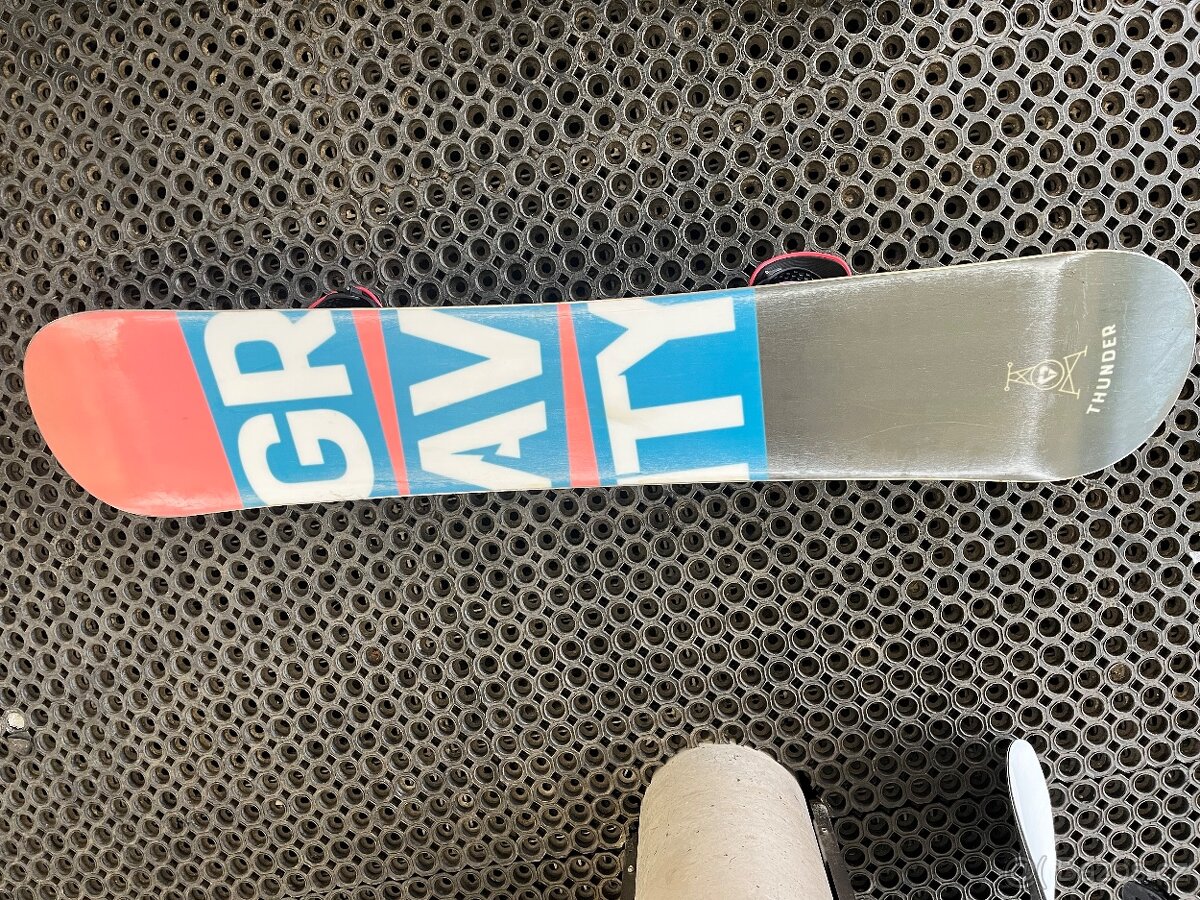 Snowboard Gravity komplet 147 cm - 3