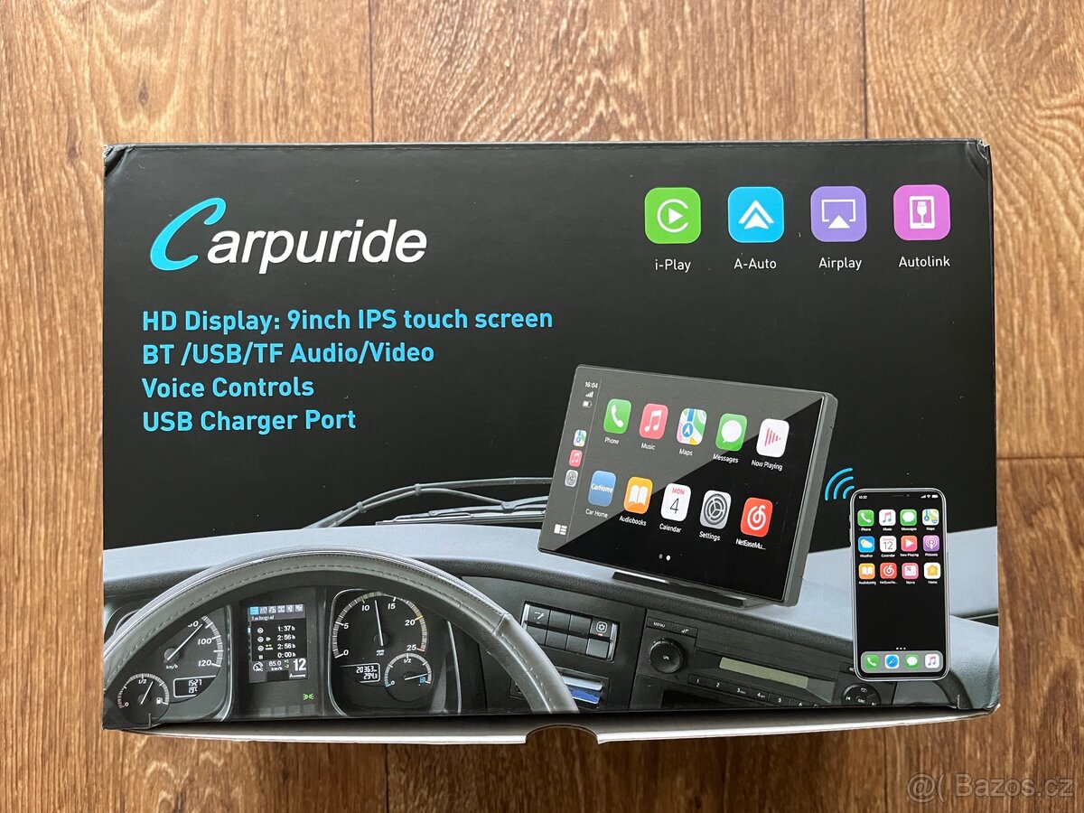 Přídavný displej Carpuride - Apple CarPlay - 3