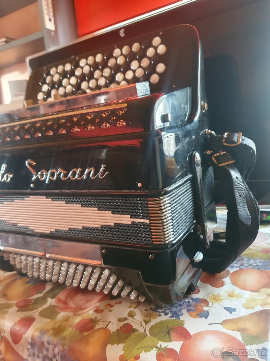 Knoflíková harmonika italská - 3