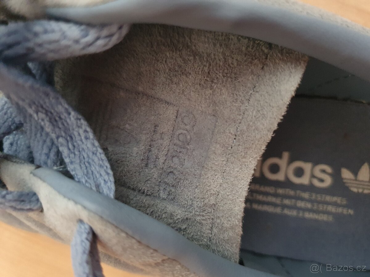 Šedomodré Adidas campus 36,5 tenisky boty - 3