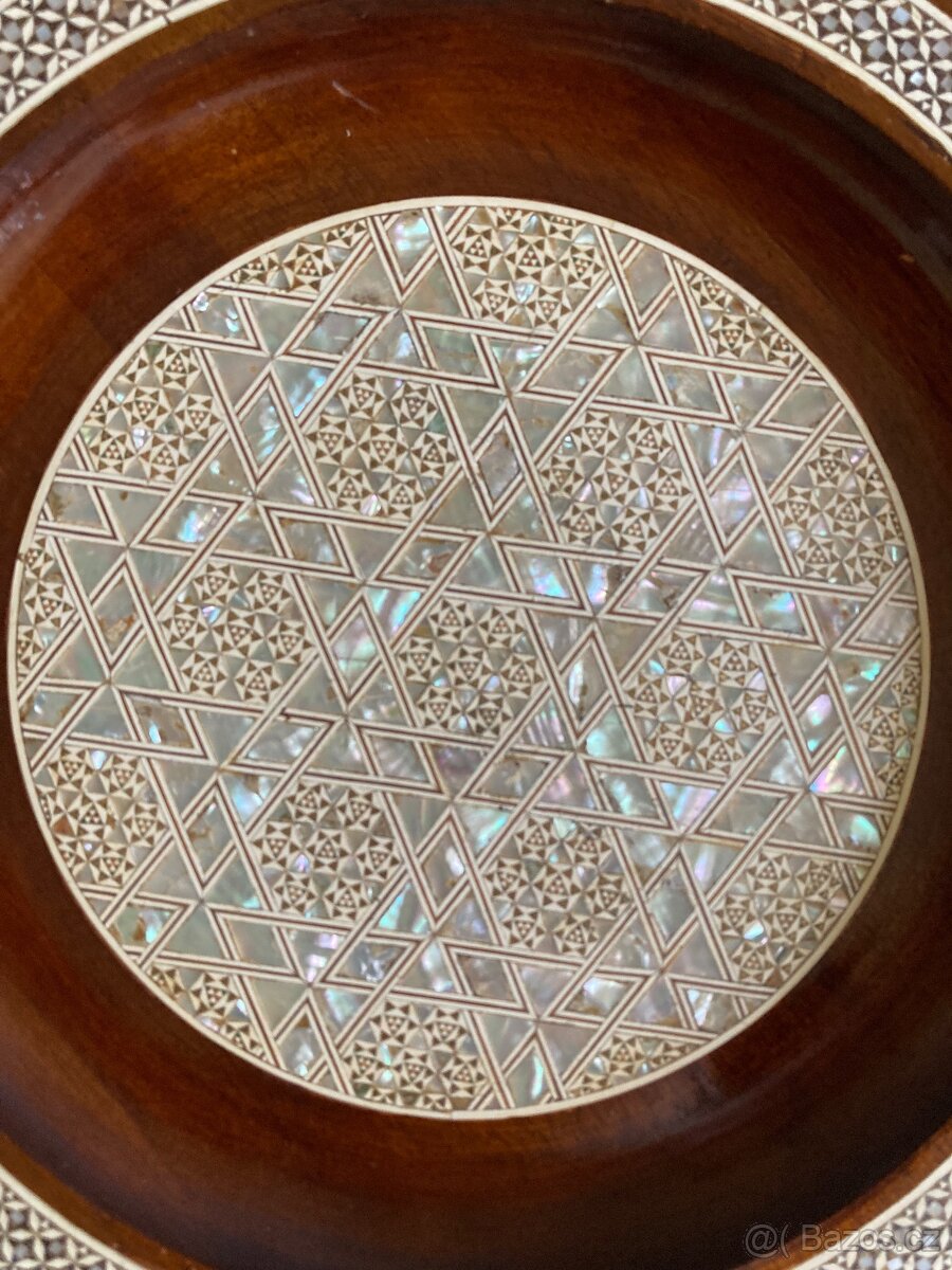 Okrasné dřevěné talíře - 3