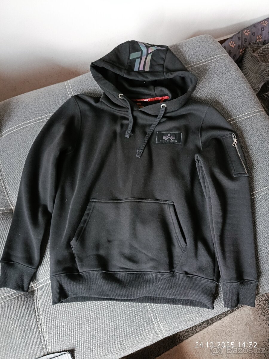 Mikina Alpha Industries.vel M - 3