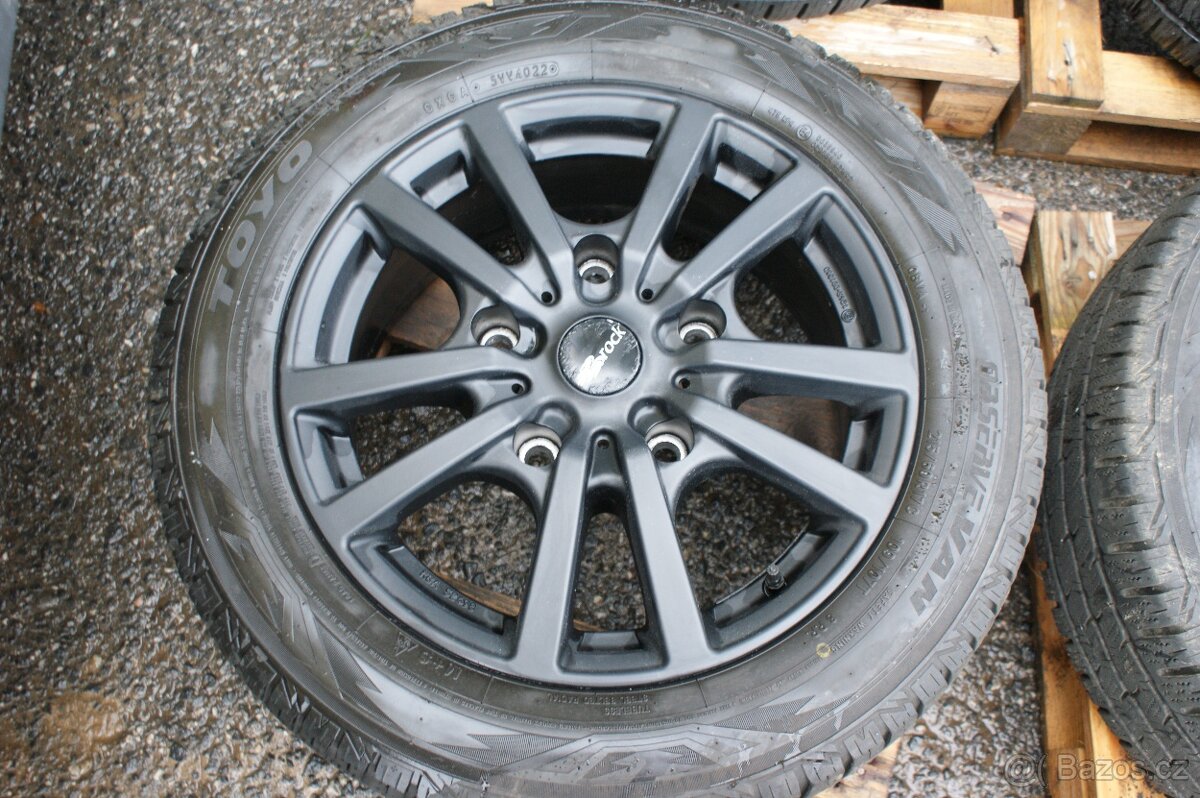 Brock Cerne matne alu Ford Transit R17 5x160 zimni pneu - 3