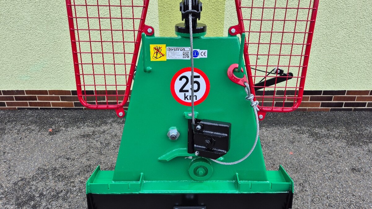 Lanový Naviják 4T za malotraktor - Bystroň - 3