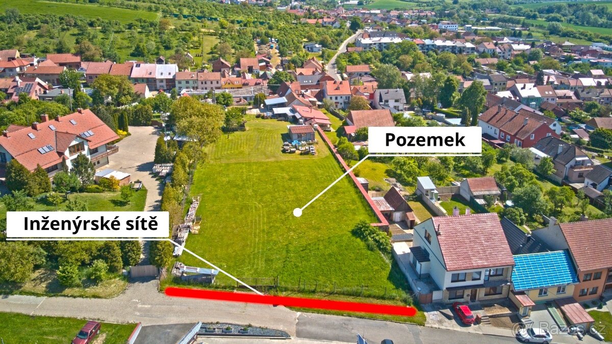 PRODEJ STAVEBNÍHO POZEMKU UHERSKÝ BROD, TĚŠOV - 3