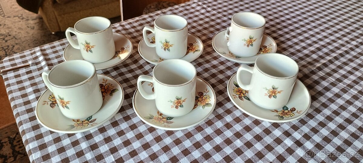 Sada šálků s podšálky 6 ks - 3