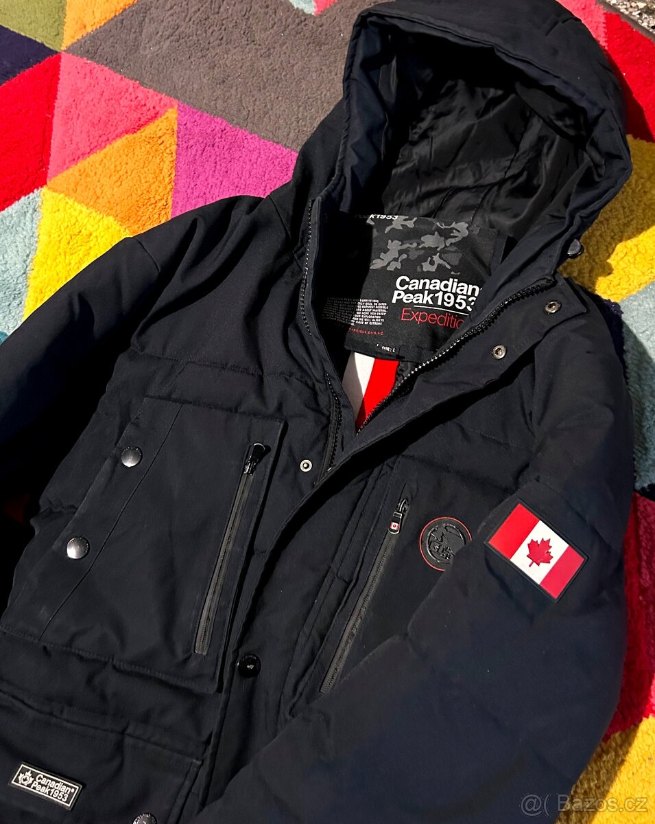 CANADIAN PEAK EXPEDITION PROFI ZIMNÍ PÁNSKÁ BUNDA L(L-XL) - 3