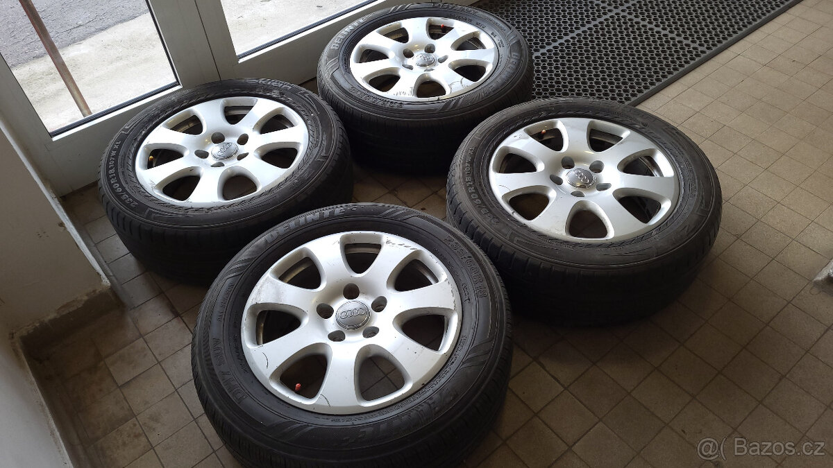 Original letní ALU kola 18" 5x130 Audi Q7 - levně - 3