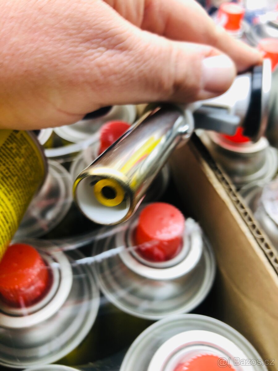 Plynový hořák + 4xkartuš - 3