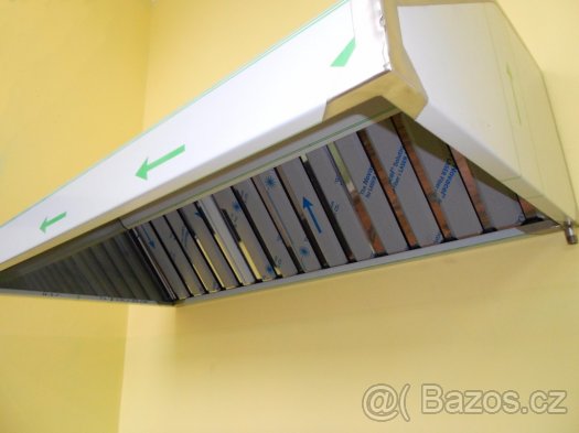 Nerezová gastronomická digestoř - různé rozměry - 3