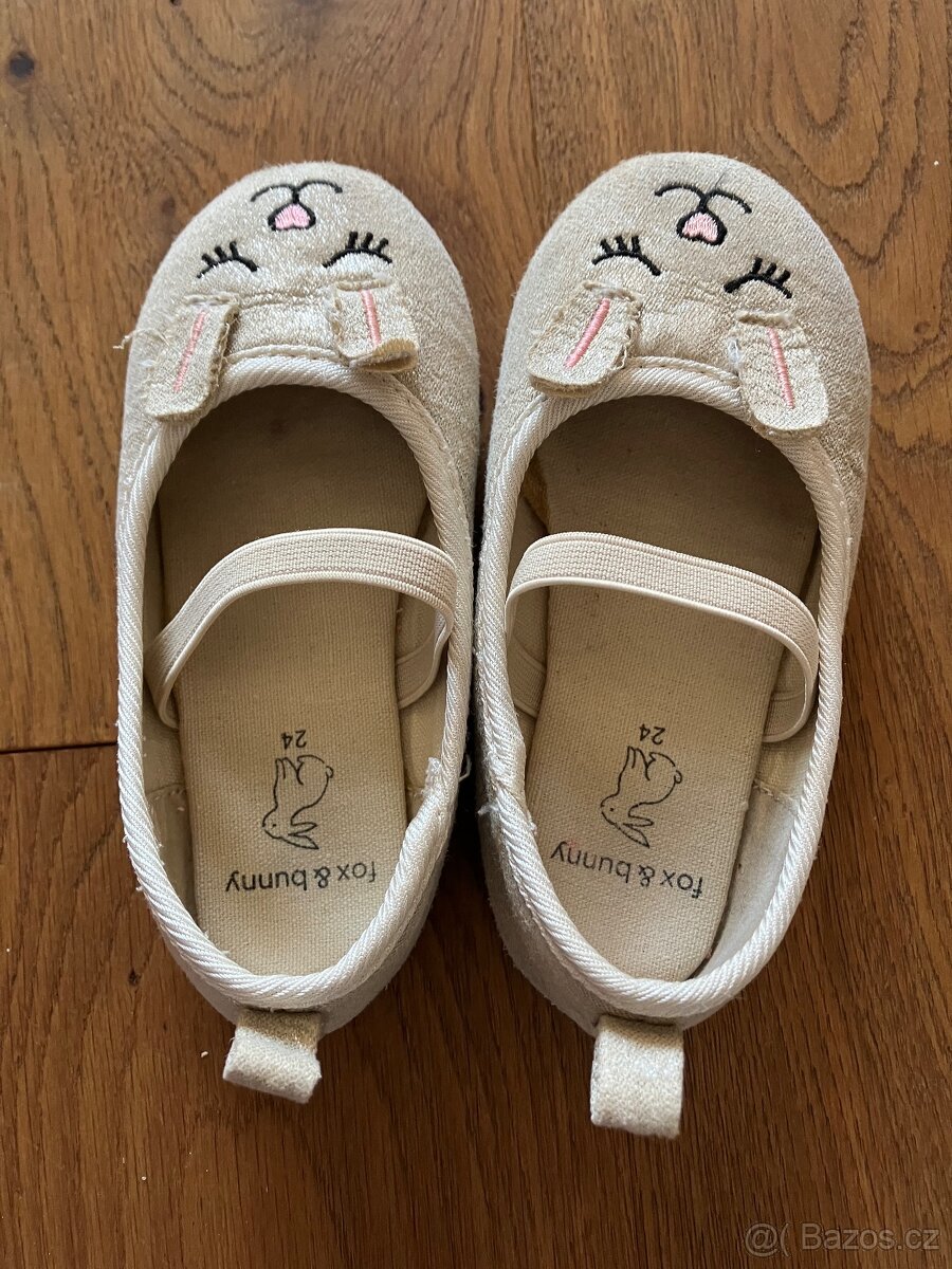 Balerinky - zlaté Sinsay (vel.24) - 3