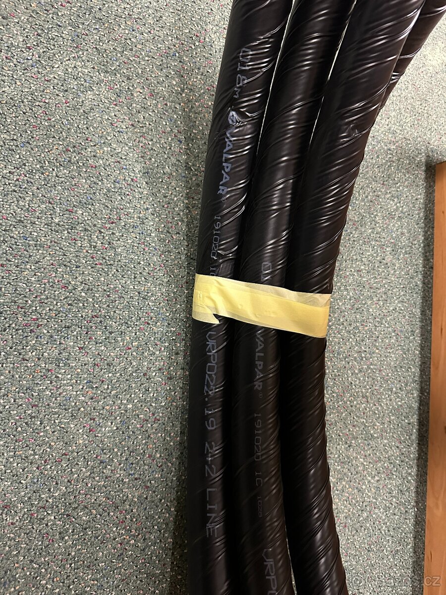 PYTHON - hadice v izolaci 2x pivno 9,5mm + 2x voda 12.7mm - 3