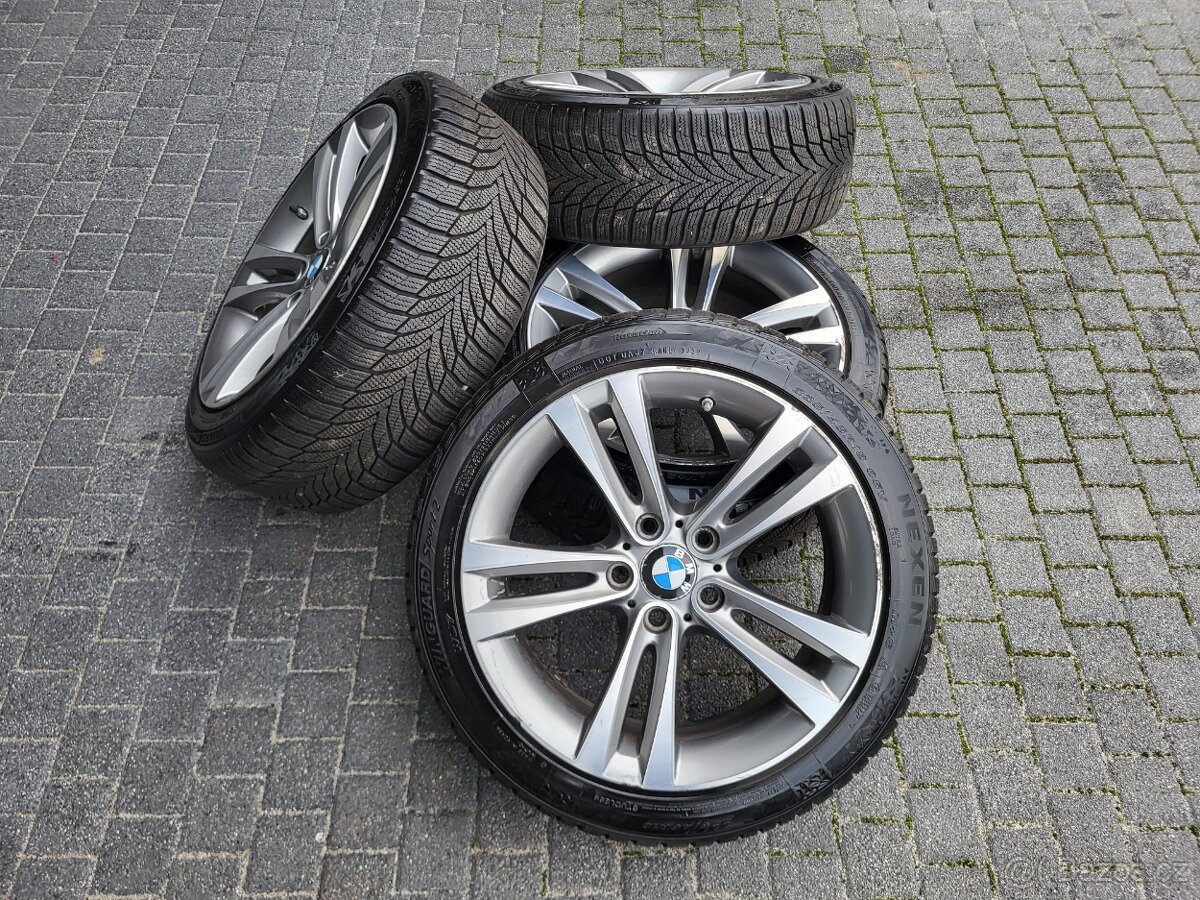 Zimní originální alu kola BMW R18, zimní pneu 225/45/R18 - 3